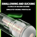 Handle – Controlled Male Masturbation Cup 9 – frequency telescopic movement Sucking Vibration - Image 3