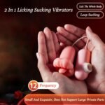 2 In 1 Tongue Licking Sucking Vibrators For Women - Image 5