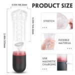 Lurevibe – Men’s Full Automatic Penis Trainer Intelligent Suction Vacuum Aircraft Cup - Image 2